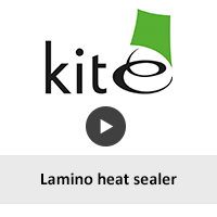 Sealing Using The Lamino Heat Sealer.